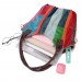 Women Oil Wax Genuine Leather Hobos Handbags Large Capacity Patchwork Bohemian Crossbody Bags