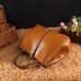 Women Faux Leather Solid Handbag Vintage Crossbody Bag