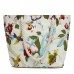 Women Canvas Flower Print Handbag Shoulder Bag