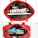 Women 5PCS Printed Handbags Multi-Function Crossbody Bags Long Purse