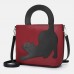 Women Cat Pattern Handbag Crossbody Bag