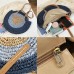 Women Travel Summer Beach Large Capacity Straw Circle Handbag Tote