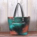 Women Autumn Colorful DIY Lamb Hair Bag Sholuder Bag