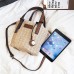 Straw Beach Bag Bucket Bag Handbag Shoulder Bag For Women