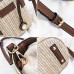 Straw Beach Bag Bucket Bag Handbag Shoulder Bag For Women