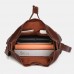 Women Leaf Shape PU Crossbody Bag