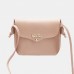 Women Hardware Bow Shoulder Bag