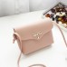 Women Hardware Bow Shoulder Bag