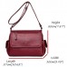 Women Zipper Pockets Phone Pocket Crossbody Bag