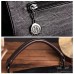 Women Soft Leather Crossbody Bags Stitching Leisure Handbags Solid Boston Shoulder Bags