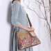 Brenice Vintage Canvas Casual Floral Shoulder Crossbody Bag For Women