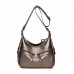 Women Soft Leather Solid Leisure Crossbody Bag Casual Shoulder Bag