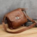 Women Vintage Casual Solid Crossbody Bag