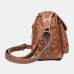 Women Vintage Casual Solid Crossbody Bag