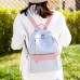 Patchwork School Bag Laptop Backpack Rucksack Daypack