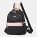 Patchwork School Bag Laptop Backpack Rucksack Daypack