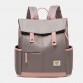 Women Canvas Multifunction Waterproof Casual Patchwork Backpack