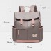 Women Canvas Multifunction Waterproof Casual Patchwork Backpack