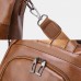 Women PU Leather Solid Casual Anti theft Backpack Shoulder Bag