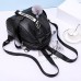 PU Leather Multi-function Student Bag Leisure Travel Backpack For Women