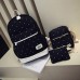 3PCS Canvas Backpack Set Casual Large Capacity School Bag