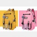 Women Canvas Casual Patchwork Backpack