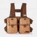 Men Patchwork Outdoor Multifunctional Chest Bag