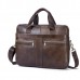 Man Vintage Genuine Leather Crossbody Business Handbag Bag 14″ Laptop Bag