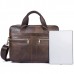 Man Vintage Genuine Leather Crossbody Business Handbag Bag 14″ Laptop Bag