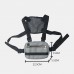 Men Oxford Vest Casual Tactical Chest Bag Crossbody Bag