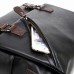 PU Leather Message Bag Solid Business Crossbody Bag Shoulder Bag For Men