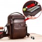 Vintage Genuine Leather Business Bag Shoulder Bag Crossbody Bag For Men