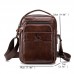 Vintage Genuine Leather Business Bag Shoulder Bag Crossbody Bag For Men