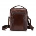 Vintage Genuine Leather Business Bag Shoulder Bag Crossbody Bag For Men