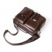 Vintage Genuine Leather Business Shoulder Bag Crossbody Bag