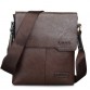 Men PU Crossbody Bag Business Bag Shoulder Bag Work Bag Classic Messenger Bag