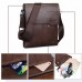 Men PU Crossbody Bag Business Bag Shoulder Bag Work Bag Classic Messenger Bag