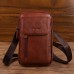 Genuine Leather Multi-functional 6/7 Inches Phone Bag Waist Bag Crossbody Bag For Men