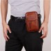 Genuine Leather Multi-functional 6/7 Inches Phone Bag Waist Bag Crossbody Bag For Men