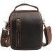 Vintage Genuine Leather Multi-pocket Outdoor Casual Waist Bag Crossbody Bag For Men