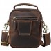 Vintage Genuine Leather Multi-pocket Outdoor Casual Waist Bag Crossbody Bag For Men