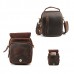 Vintage Genuine Leather Multi-pocket Outdoor Casual Waist Bag Crossbody Bag For Men