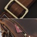 Vintage Genuine Leather Multi-pocket Outdoor Casual Waist Bag Crossbody Bag For Men