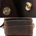 Vintage Genuine Leather Multi-pocket Outdoor Casual Waist Bag Crossbody Bag For Men