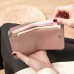 Women 4 Card Slots Trifold Solid Wallet