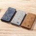 Vertical PU Leather Wallet 13 Card Slots Card Holder Casual Bill Holder For Men