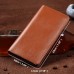 Men Genuine Leather Large Capacity Phone Bag Wallet