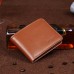 Men Genuine Leather Large Capacity Phone Bag Wallet