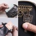 Men Vintage Key Purse Zipper Wallet