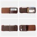 Men Vintage Card Holder Solid Short Wallet